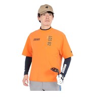 ルコックスポルティフ(lecoqsportif)ゴルフウェア ストレッチフォーサー インナー付き 半袖プルオーバー LG4FTZ00M OR00