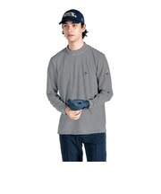 マンシングウエア(MUNSINGWEAR)ゴルフウェア 保温 ヒートナビ モックネック長袖シャツ MG4FLS25M NV00