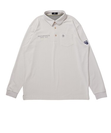 マンシングウエア（MUNSINGWEAR）ゴルフウェア 長袖シャツ MG4FLS31M GY02