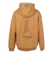 ピン(PING)ゴルフウェア ダンボールニットスウェットフーディー 621-6262913-040
