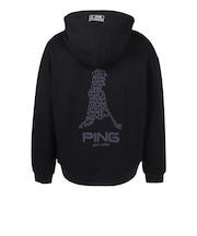 ピン(PING)ゴルフウェア ダンボールニットスウェットフーディー 621-6262913-010