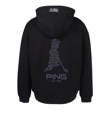 ピン（PING）ゴルフウェア ダンボールニットスウェットフーディー 621-6262913-010