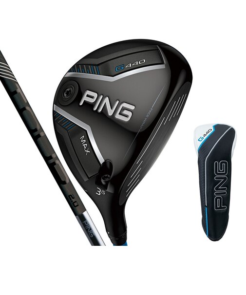 ピン（PING）G440 MAX フェアウェイウッド(4W ロフト17度)PING TOUR 2.0 BLACK 65