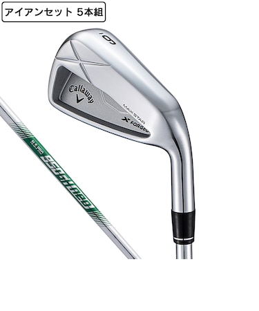 キャロウェイ（CALLAWAY）Xフォージド XFORGED MAX STAR アイアンセット 5本(6I～9I、PW)N.S.PRO 950GH neo 2…
