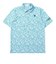 ルコックスポルティフ（lecoqsportif）ゴルフウェア リーフ柄半袖シャツ LG6FHS04M BL00