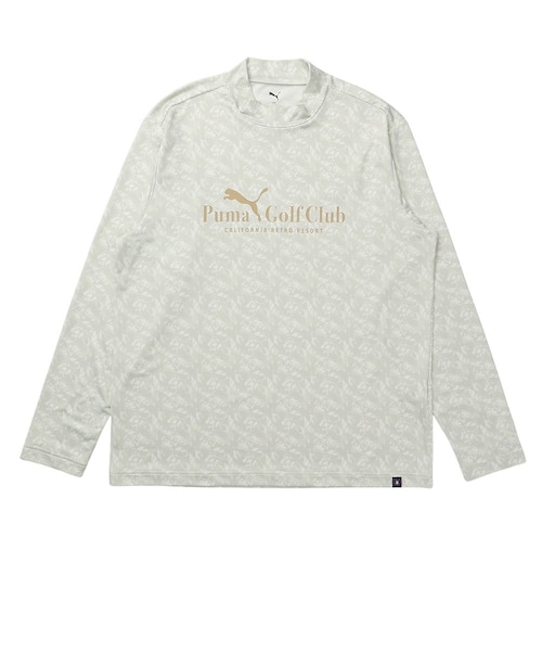 プーマ（PUMA）ゴルフウェア ゴルフ PGC AOP モックネック 長袖Tシャツ
