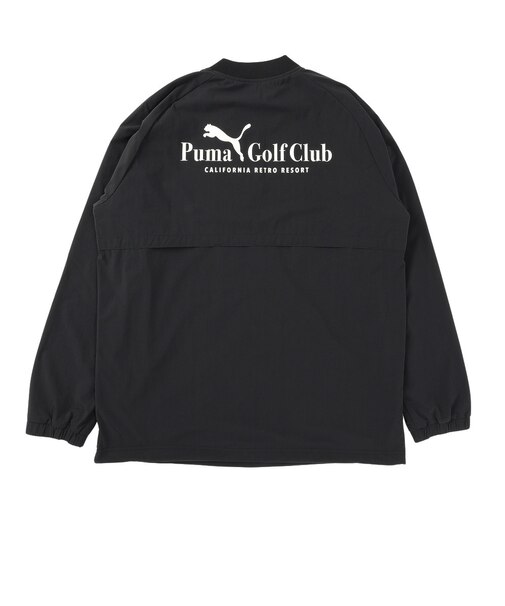 プーマ（PUMA）ゴルフウェア ゴルフ PGC 1/4ジップ バックプリント プルオーバー 641239-01