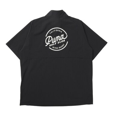 プーマ（PUMA）ゴルフウェア ゴルフ PGC ハーフジップ 半袖プルオーバー 641236-01