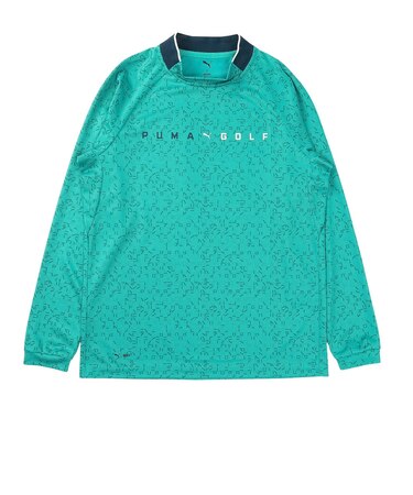 プーマ（PUMA）ゴルフウェア ゴルフ FOG グラフィック モックネック 長袖シャツ 697333-03