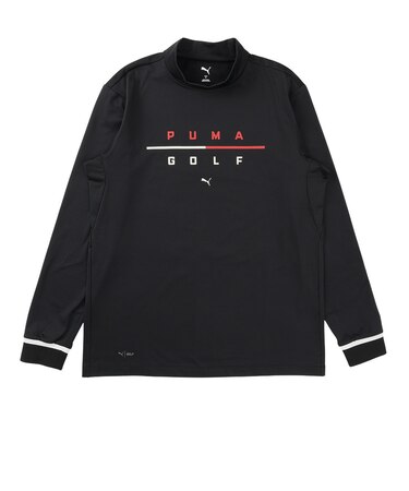 プーマ（PUMA）ゴルフウェア ゴルフ FOG LOGO ハイネック 長袖Tシャツ 697337-01