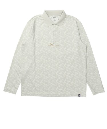 プーマ（PUMA）ゴルフウェア ゴルフ PGC フロントグラフィック 長袖ポロシャツ 641238-02