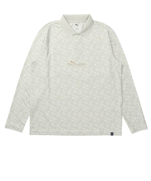 プーマ（PUMA）ゴルフウェア ゴルフ PGC フロントグラフィック 長袖ポロシャツ 641238-02