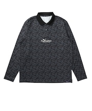 プーマ(PUMA)ゴルフウェア ゴルフ PGC フロントグラフィック 長袖ポロシャツ 641238-01