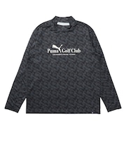 プーマ(PUMA)ゴルフウェア ゴルフ PGC AOP モックネック 長袖Tシャツ 641240-01
