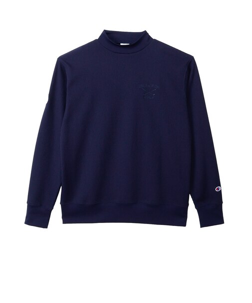 チャンピオン（CHAMPION）ゴルフウェア ロングスリーブ モックネックシャツ C3-EG403 370