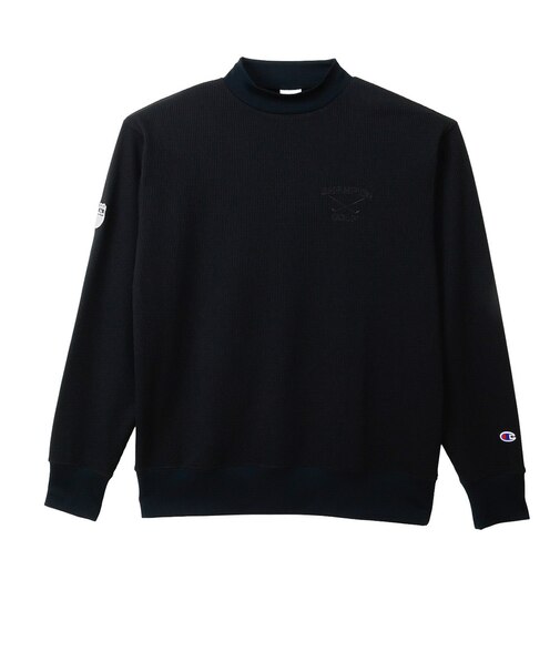 チャンピオン（CHAMPION）ゴルフウェア ロングスリーブ モックネックシャツ C3-EG403 090