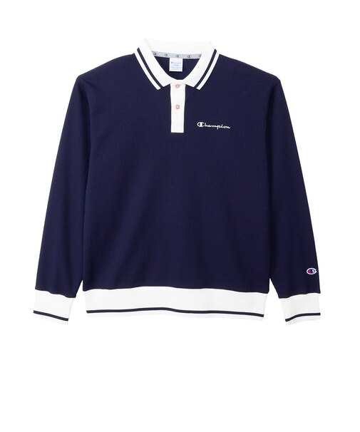 チャンピオン（CHAMPION）ゴルフウェア ロングスリーブ ポロシャツ C3-EG404 370