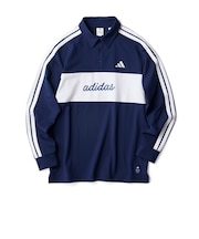 アディダス（adidas）ゴルフウェア カラーブロック 長袖シャツ OHU76-KM7637