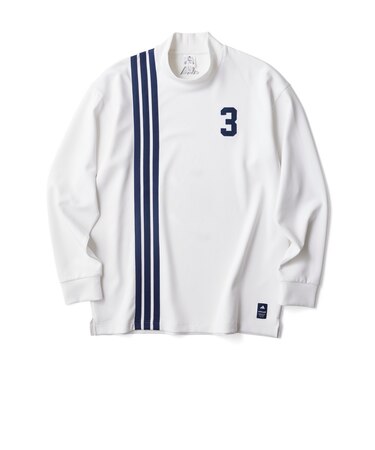 アディダス（adidas）ゴルフウェア モックネック 長袖シャツ OHU77-KM7638