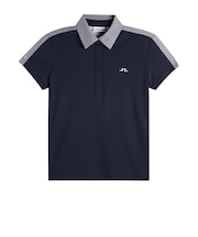 ジェイリンドバーグ（J.LINDEBERG）ゴルフウェア Cara ポロシャツ プリント 072-26841-26AW-098