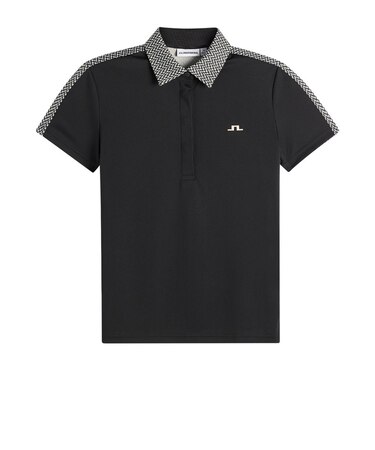 ジェイリンドバーグ（J.LINDEBERG）ゴルフウェア Cara ポロシャツ プリント 072-26841-26AW-019