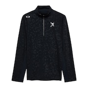 オークリー(OAKLEY)ゴルフウェア SKULL EMBOSSED 長袖モックシャツ 2.0 FOA409422-021
