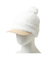 ニューエラ(NEW ERA)バイザーニット ポンポン シャギー 15125240