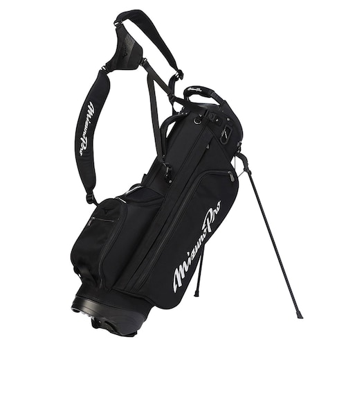 ミズノ キャディーバッグ スタンド式 ミズノ（MIZUNO）キャディバッグ ミズノプロ スタンド BLK 5LGC252309