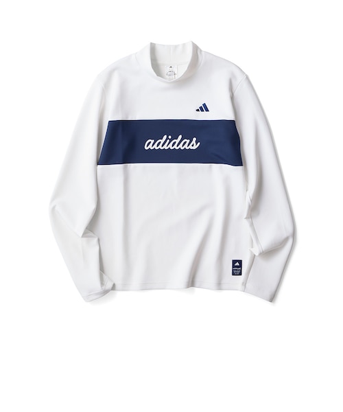 アディダス（adidas）ゴルフウェア カラーブロックモックネック長袖