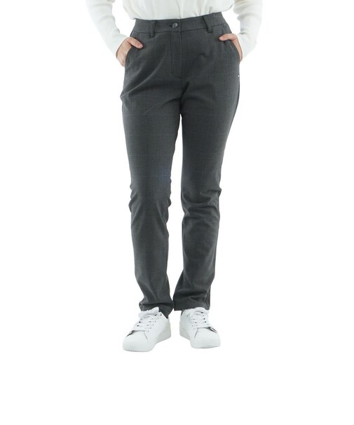 ゴルフウェア ストレッチツイード ロングパンツ THLA674-GRY