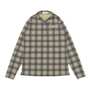ルコックスポルティフ（lecoqsportif）ゴルフウェア チェック柄長袖シャツ LG6FLS01L BG00