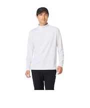 テーラーメイド（TAYLORMADE）ゴルフウェア ソフトスムース ベーシック 長袖モックネックTシャツ M24850-TO025