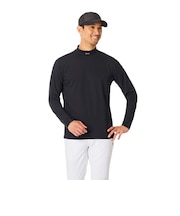テーラーメイド(TAYLORMADE)ゴルフウェア ソフトスムース ベーシック 長袖モックネックTシャツ M24849-TO025