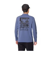 テーラーメイド（TAYLORMADE）ゴルフウェア T-CONTROL バックプリント 長袖モックネックTシャツ M24854-TO026