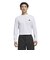 アディダス（adidas）ゴルフウェア クライマクール ジャカード 長袖ポロシャツ MBJ37-KG9975 WH