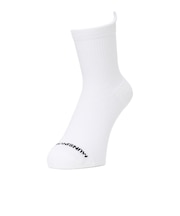 マンシングウエア(MUNSINGWEAR)ミドル丈ソックス MoveSox Arch Spiral MG6FSO06M WH00