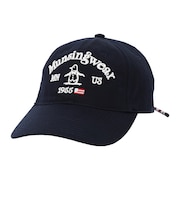マンシングウエア(MUNSINGWEAR)ロングブリム ロゴデザインキャップ MG6FCP00L NV00