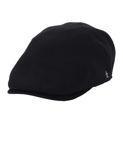 マンシングウエア（MUNSINGWEAR）帽子 ウールコンハンチング MG6FCP80M BK00