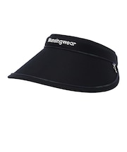 マンシングウエア（MUNSINGWEAR）帽子 クリップバイザー MG6FCP50L NV00