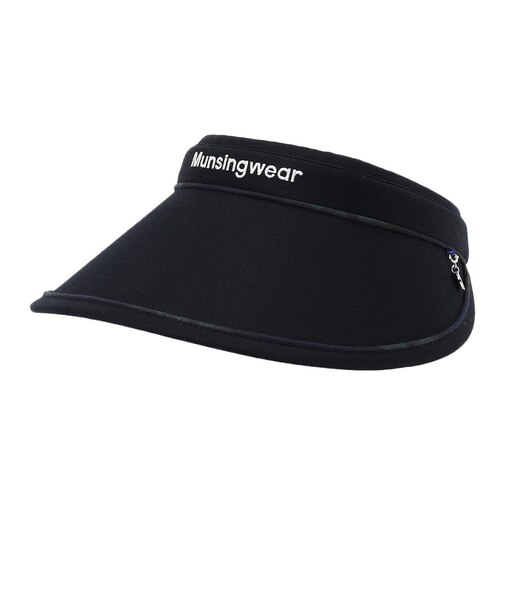 マンシングウエア（MUNSINGWEAR）帽子 クリップバイザー MG6FCP50L NV00