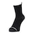 マンシングウエア（MUNSINGWEAR）ミドル丈ソックス MoveSox Arch Spiral MG6FSO06M BK00
