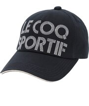 ルコックスポルティフ（lecoqsportif）帽子 まぶガード ツイルロゴキャップ LG6FCP00L NV00