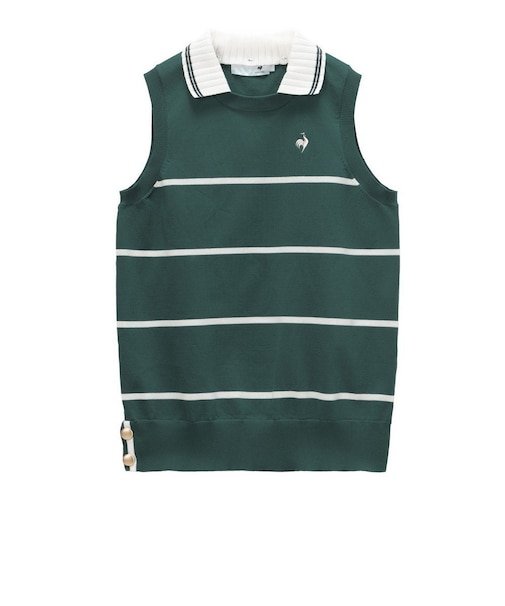ルコックスポルティフ（lecoqsportif）ゴルフウェア 2WAYニットベスト LG6SVE50L GR00