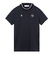 ルコックスポルティフ（lecoqsportif）ゴルフウェア モックネック半袖シャツ LG6SHS50L NV00