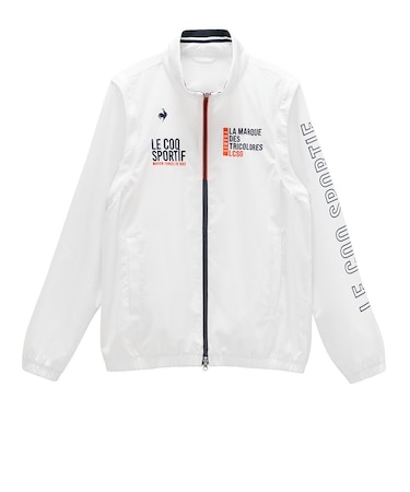 ルコックスポルティフ（lecoqsportif）ゴルフウェア 防風 ベンチレーション2WAY ブルゾン LG6SWB00M WH00