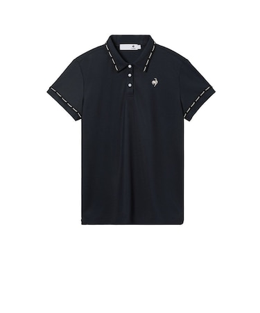 ルコックスポルティフ（lecoqsportif）ゴルフウェア 吸汗速乾 Aライシルエット 半袖ポロシャツ LG6SHS02L NV00