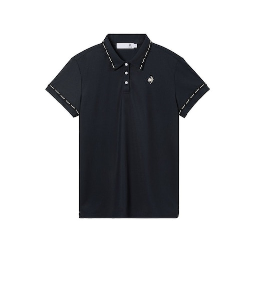 ルコックスポルティフ（lecoqsportif）ゴルフウェア 吸汗速乾 Aライシルエット 半袖ポロシャツ LG6SHS02L NV00