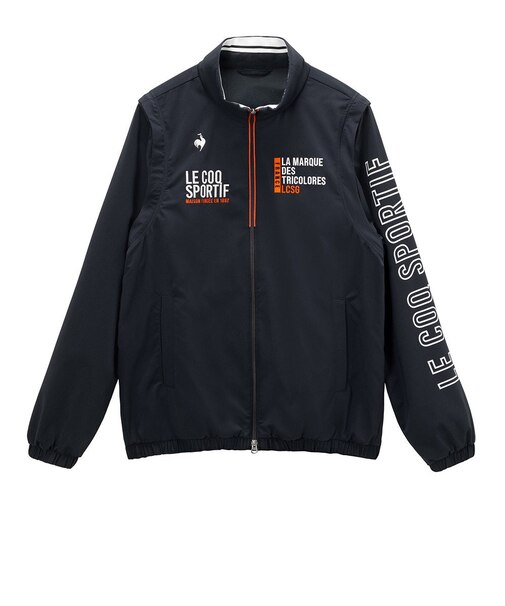 ルコックスポルティフ（lecoqsportif）ゴルフウェア 防風 ベンチレーション2WAY ブルゾン LG6SWB00M NV00