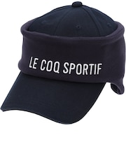 ルコックスポルティフ(lecoqsportif)帽子 耳当て付きキャップ LG6FCP09M NV00