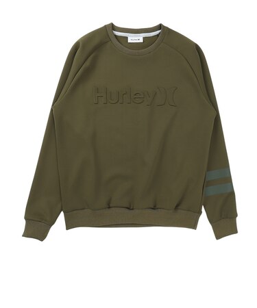ハーレー（HURLEY）ゴルフウェア ライト ワンアンドオンリー クルーネックスウェット MGFL262063-OLOL
